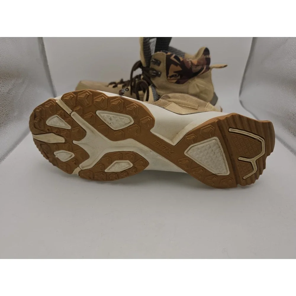 Rax Wild Wolf School Hiking Shoes Men Size 12 Tan High Top Lace Up Hiking Boots